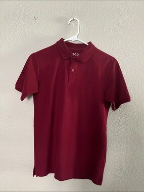 Izod Boy’s Burgundy Polo Shirt